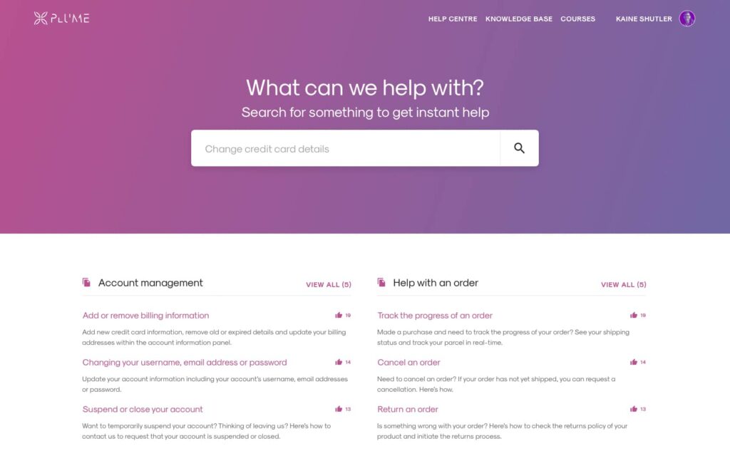 Compliance LMS knowledge base