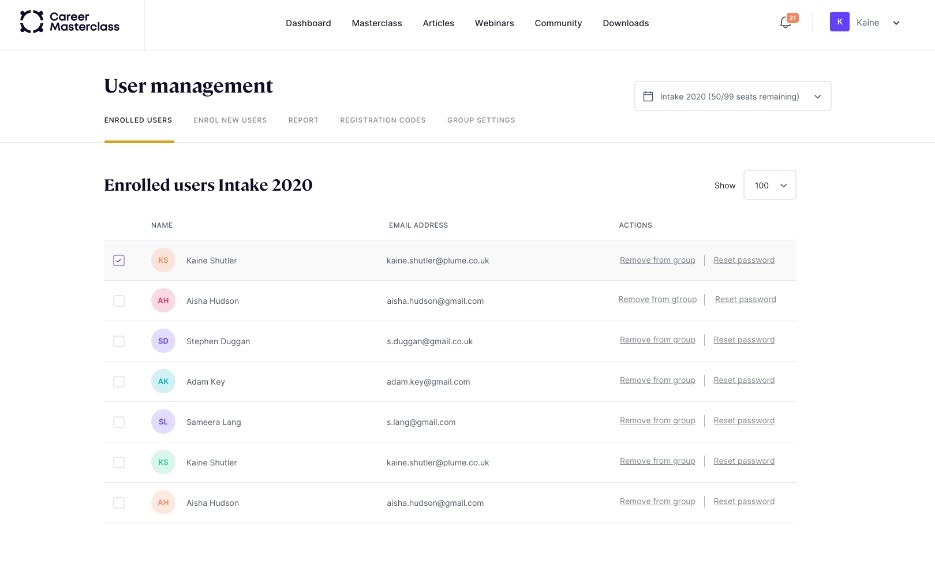 Compliance LMS features